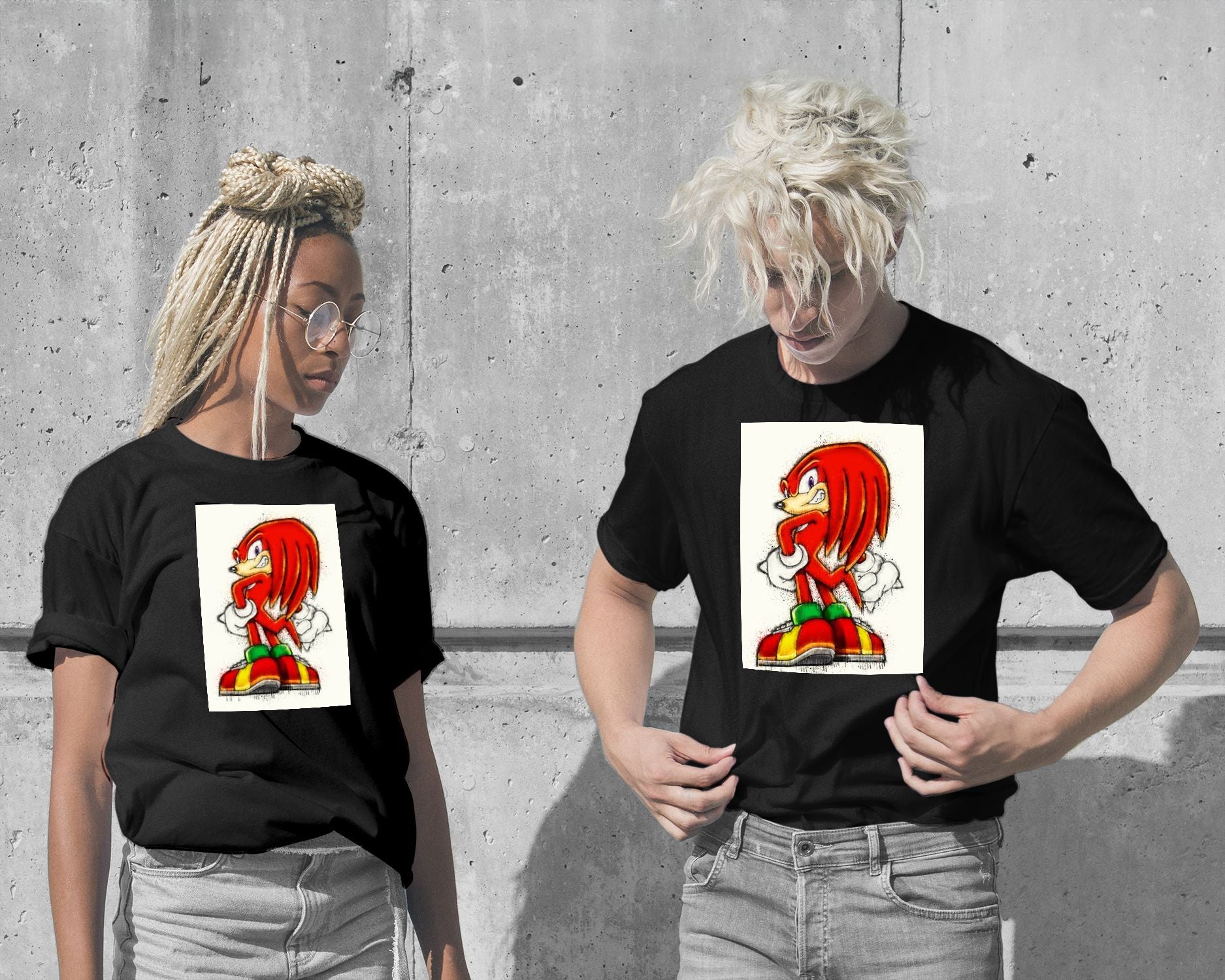 T-Shirt-Knuckles - @ArtStyle-wow.fan