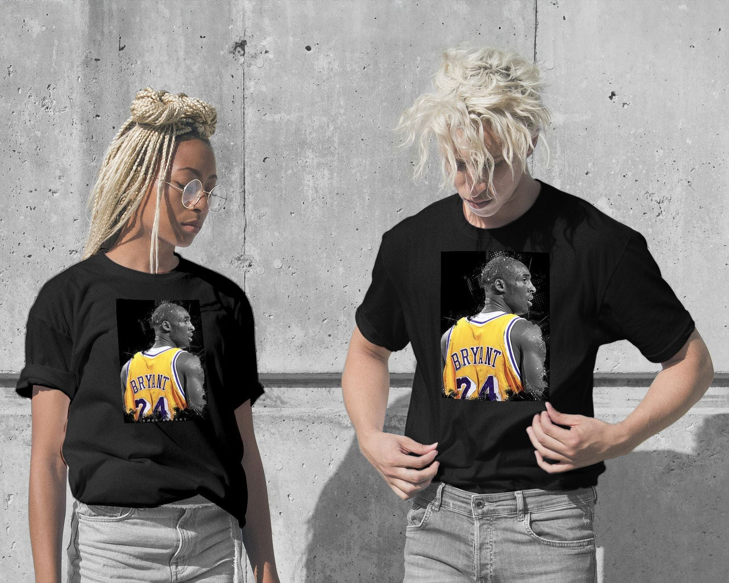 Tee Kobe bryant abstract art 2 - @SanDee15