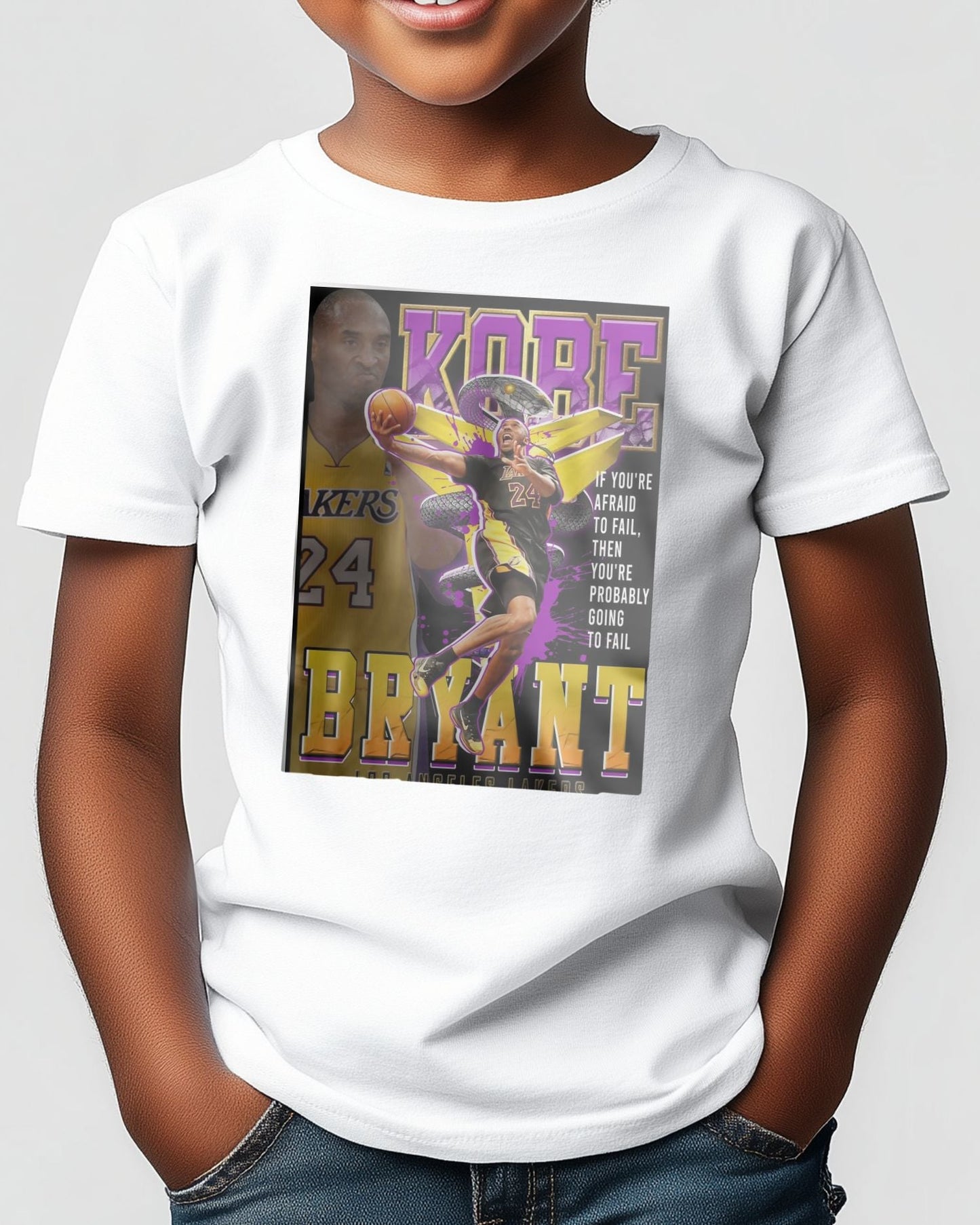Tee KOBE BRYANT LAKERS - @AROMABOLD