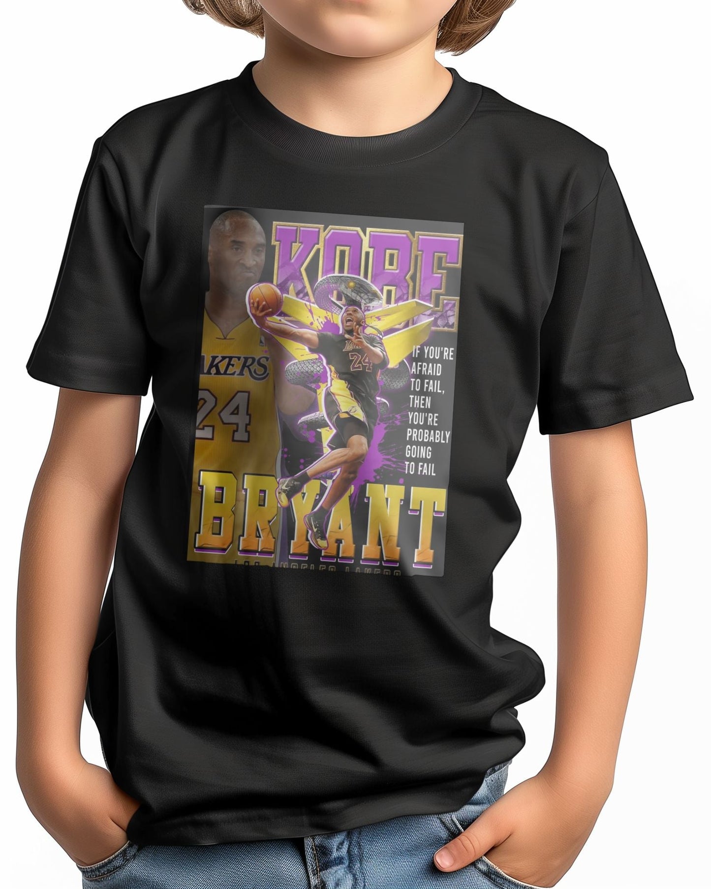 Tee KOBE BRYANT LAKERS - @AROMABOLD