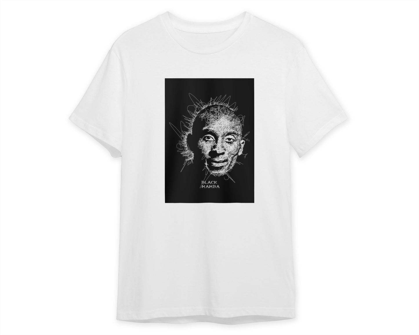 Tee Kobe Bryant Scribble Art - @mamazuka