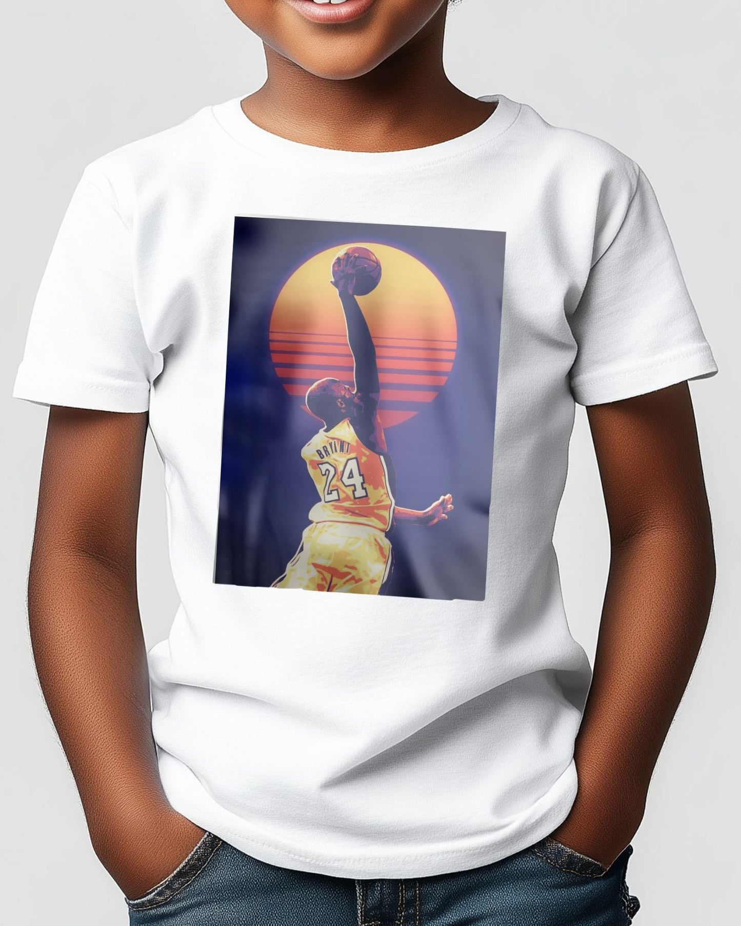 Tee Kobe Bryant Slam Dunk - @RetroWorld