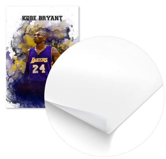 Kobe Bryant Watercolor 4 - @JeffNugroho