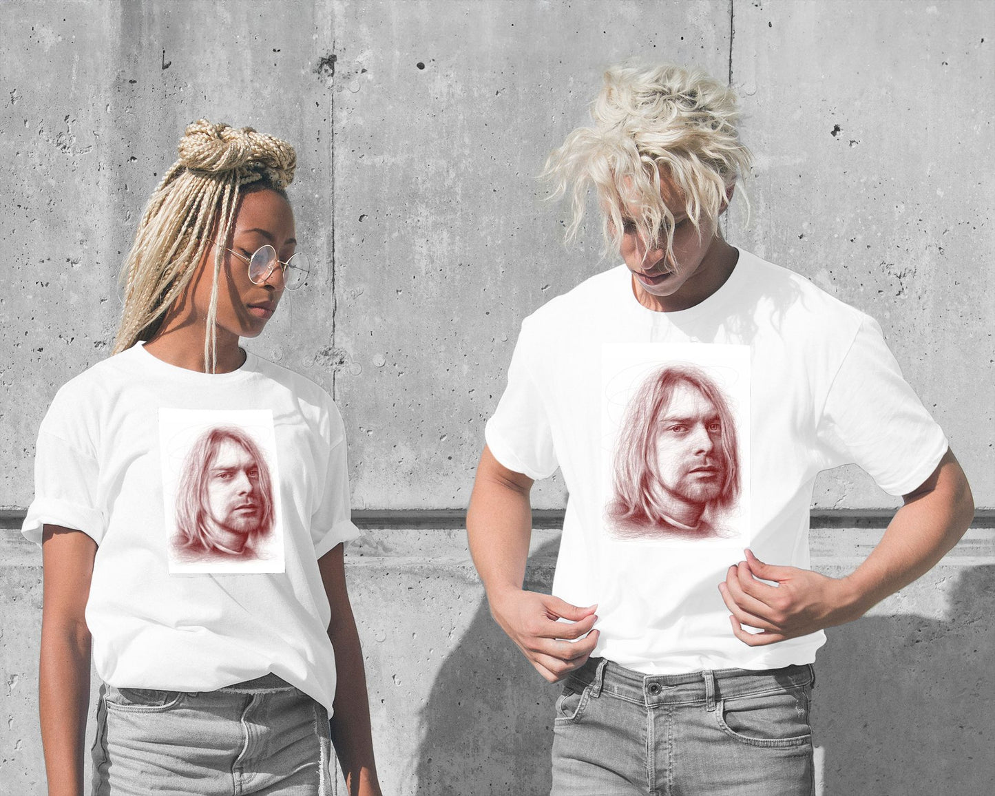 Kurt cobain  - @Dennyconstantine