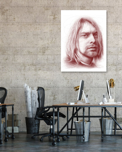Kurt cobain  - @Dennyconstantine