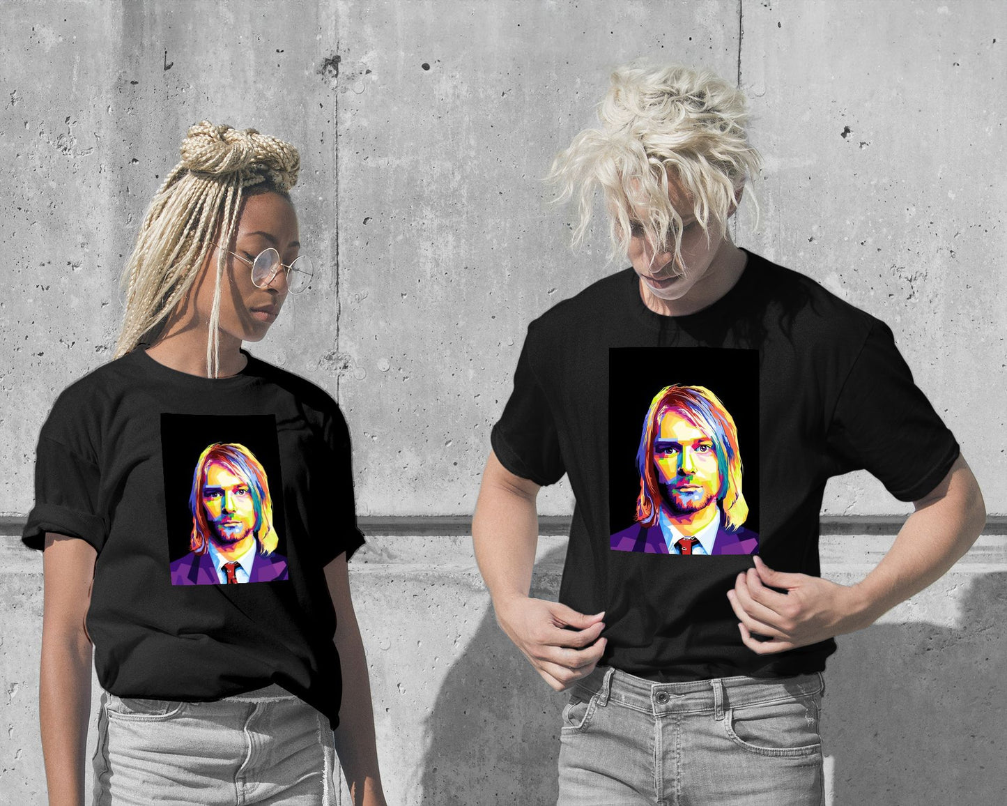 T-Shirt-kurt cobain - @hikenthree-wow.fan