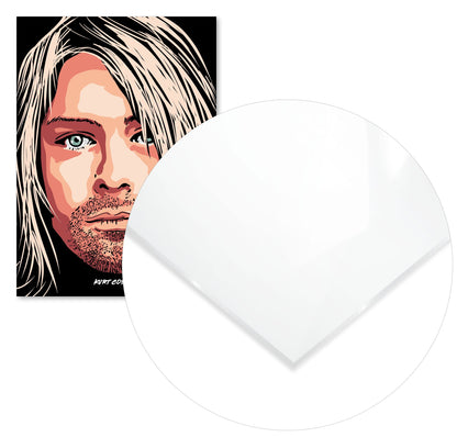 KURT COBAIN NIRVANA VECTOR ILLUSTRATION - @RAMRAMCLUB