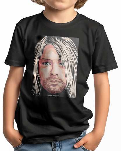 KURT COBAIN NIRVANA VECTOR ILLUSTRATION - @RAMRAMCLUB