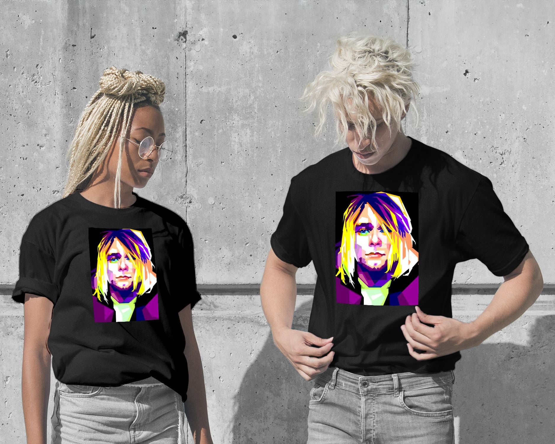 T-Shirt-Kurt Cobain - @WPAPbyiant-wow.fan