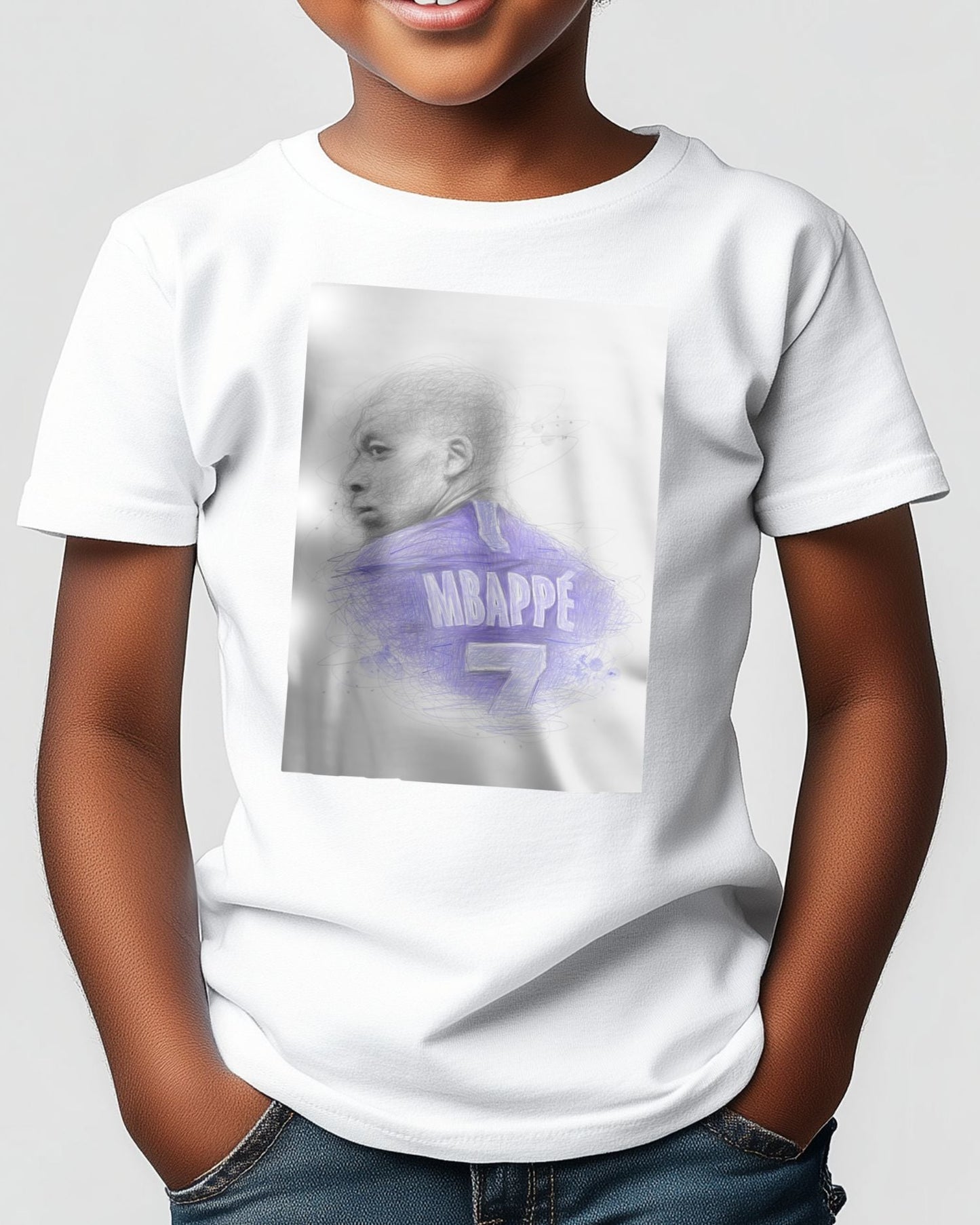 Tee Kylian mbape - @Dennyconstantine