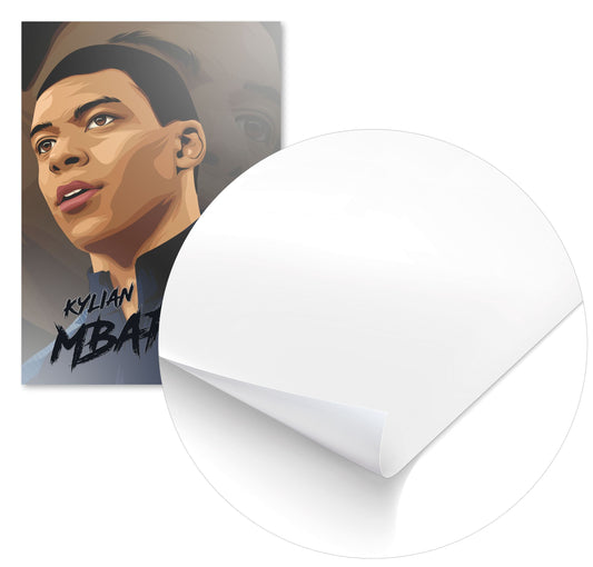 kylian mbappe portrait - @wwxy