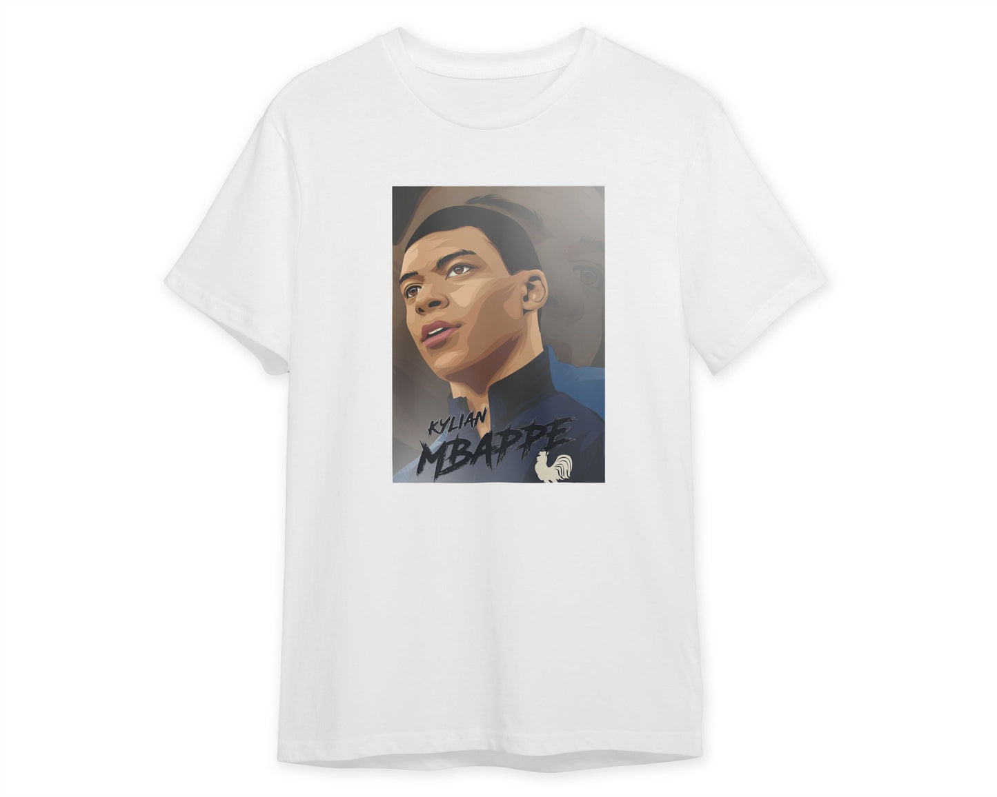 Tee kylian mbappe portrait - @wwxy