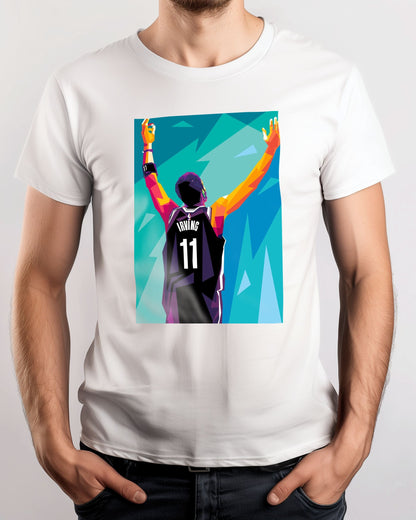 Tee Kyrie Irving pop art - @AsranVektor