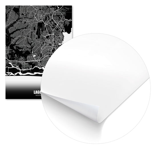 Lagos Nigeria Dark Negative Maps - @ZakeDjelevic