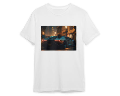 Tee Lamborgini Neon City  - @LightCreative