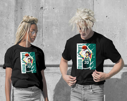 T-Shirt-Larry Bird - @fillart-wow.fan