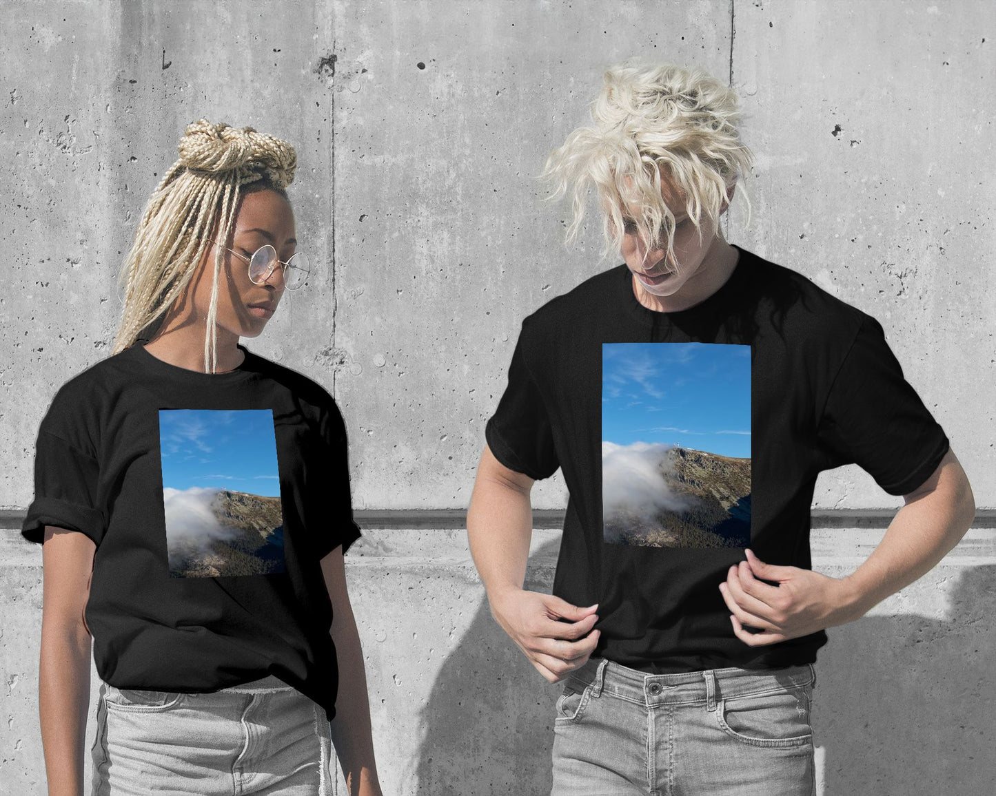 T-Shirt-Las nubes devorando la montaÃ±a - @filmload-wow.fan