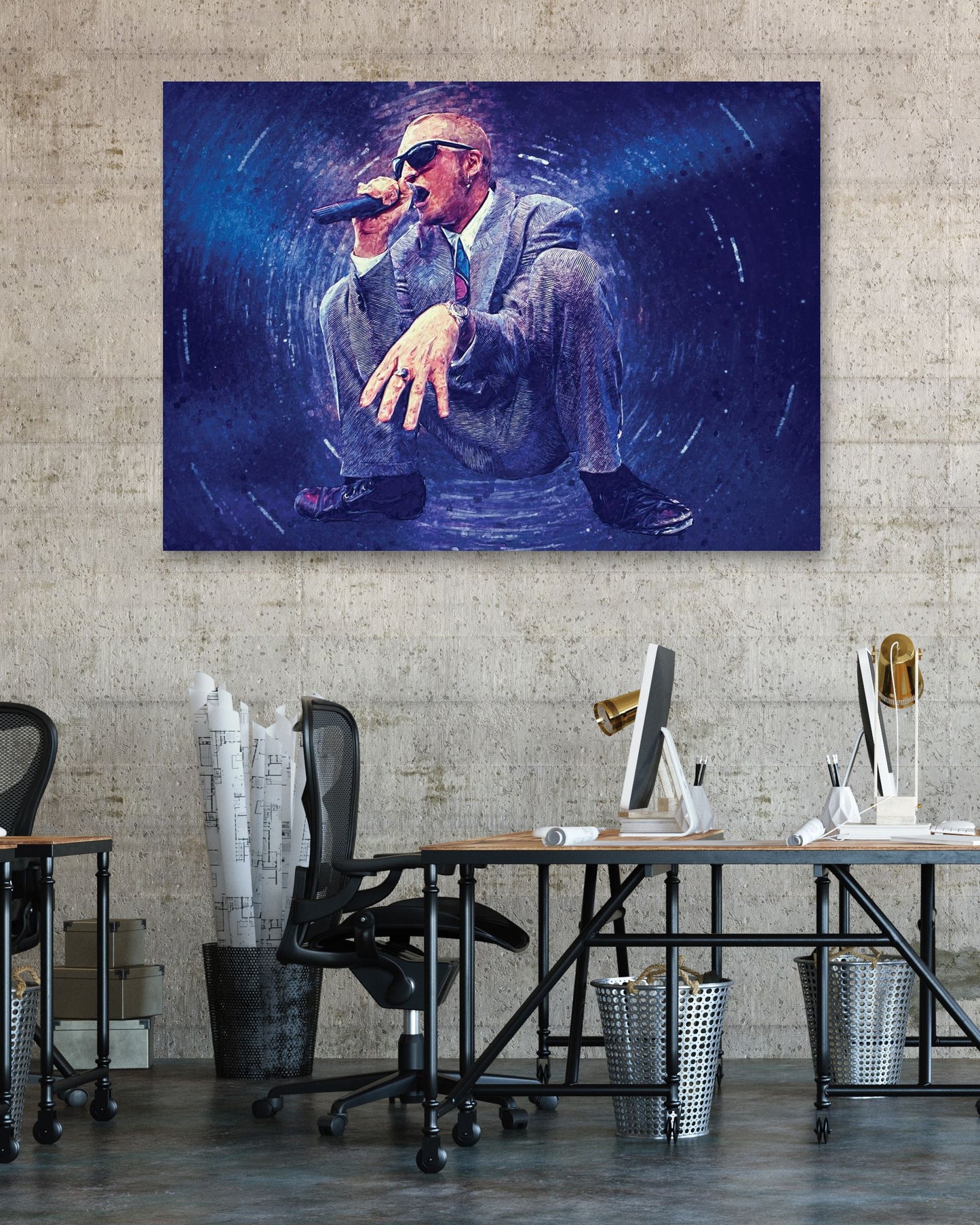 Layne Staley Landscape - @Masahiro_art