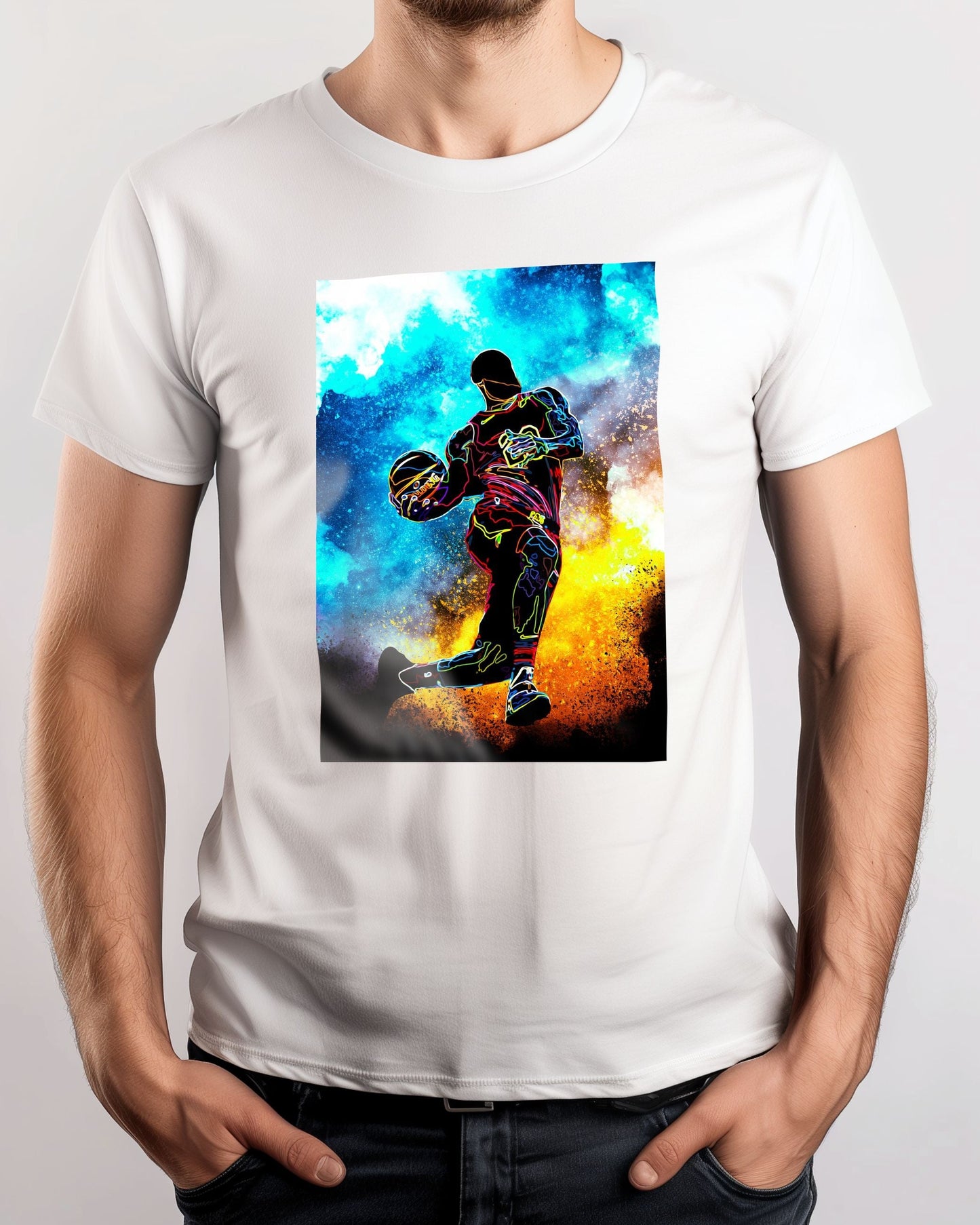Tee Lebron james negative illusion - @SanDee15