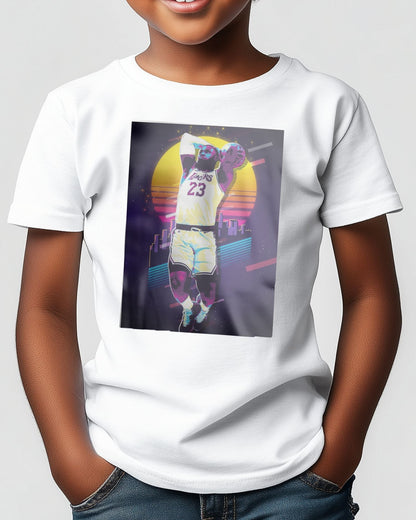 Tee Lebron james retro style - @Sandy15