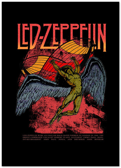 Led Zeppelin Posters - @mamazuka