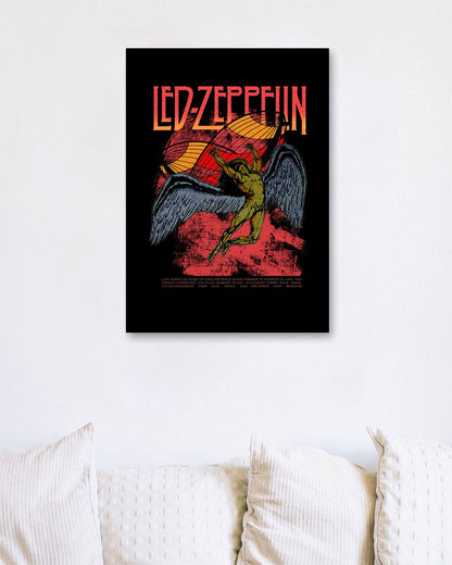 Led Zeppelin Posters - @mamazuka