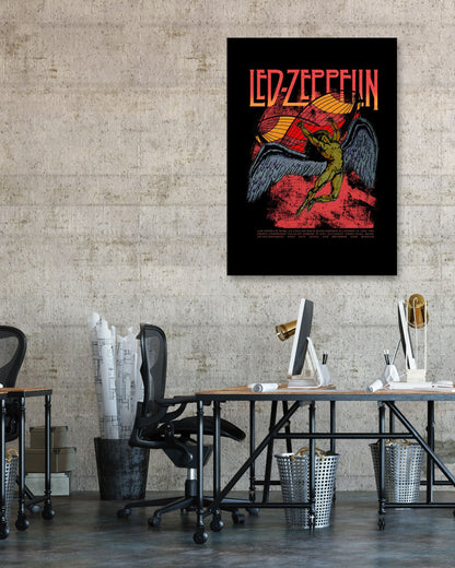 Led Zeppelin Posters - @mamazuka