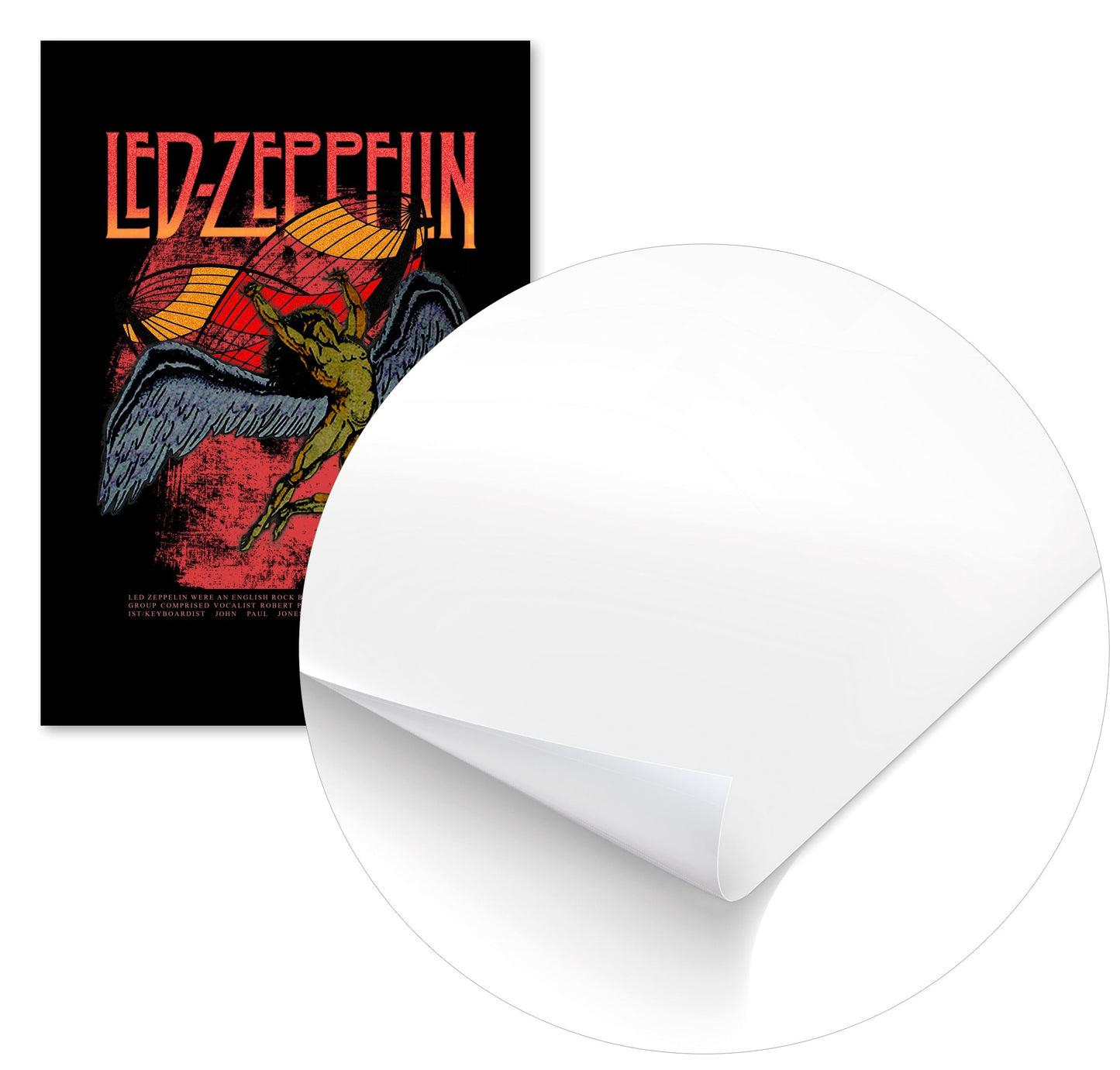 Led Zeppelin Posters - @mamazuka