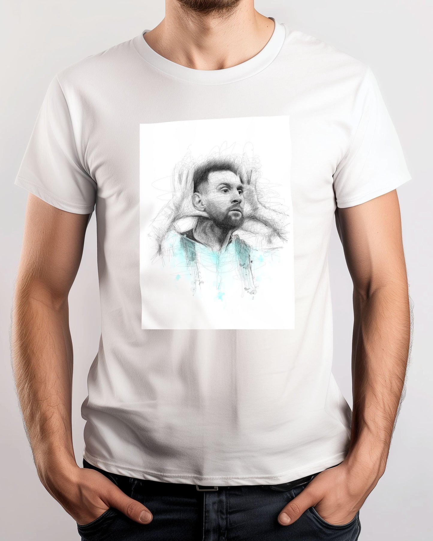 Tee Leonel messi  - @Dennyconstantine