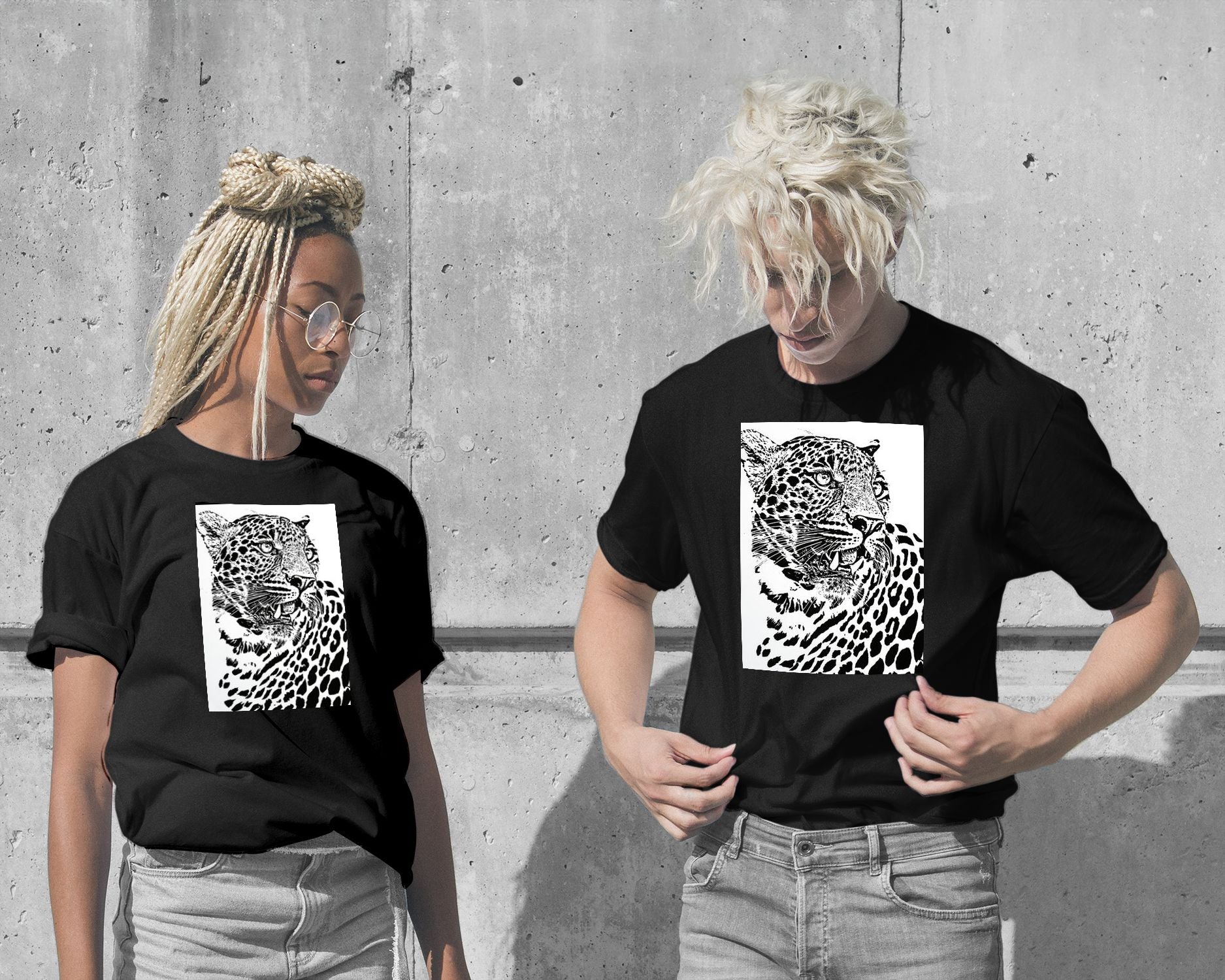 T-Shirt-Leopardo 4 - @JuanAlcalÃ¡-wow.fan