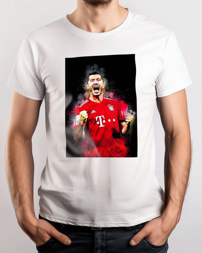 Tee Lewandowski painting - @SanDee15