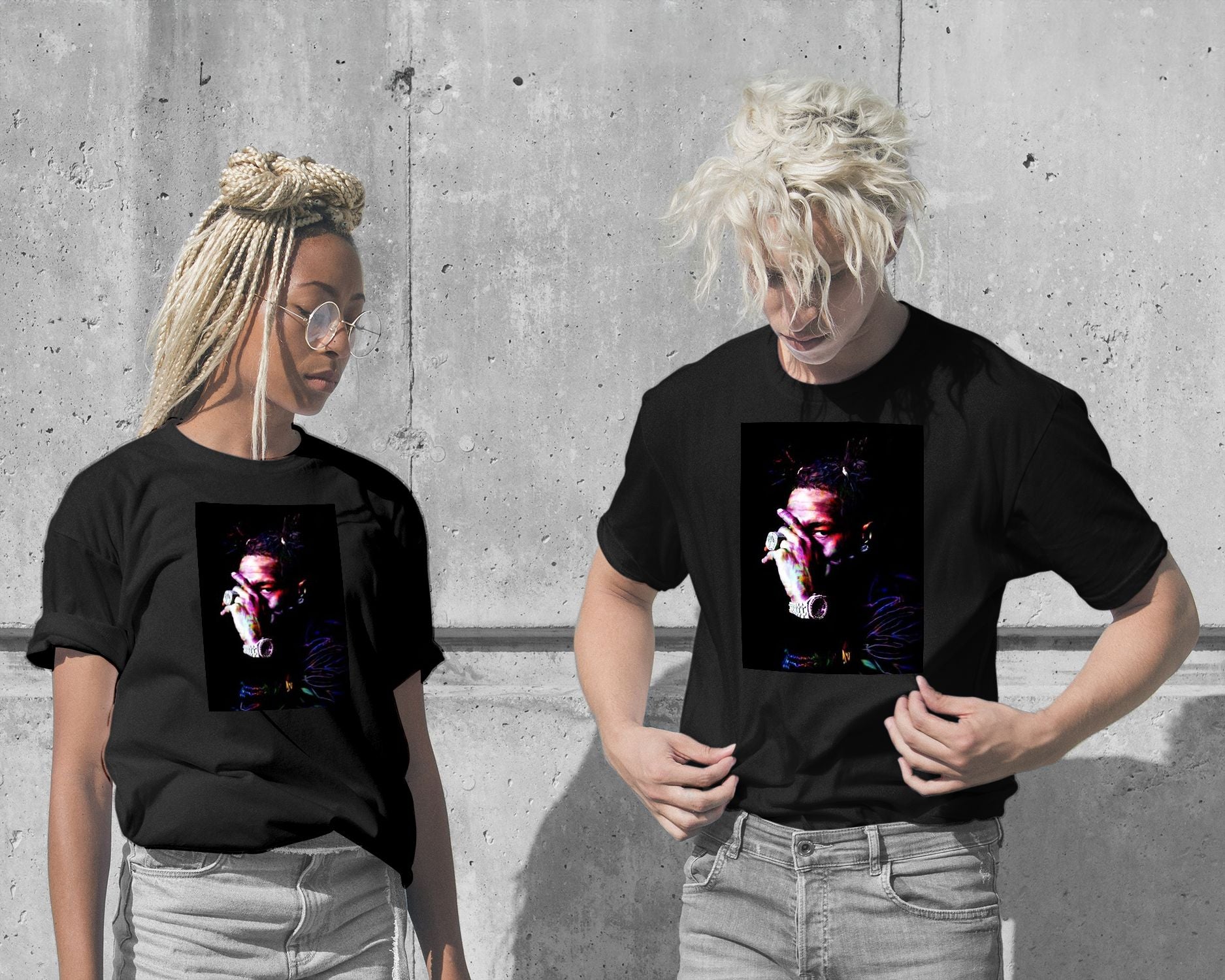 T-Shirt-Lil Baby pop art - @GhostArt-wow.fan