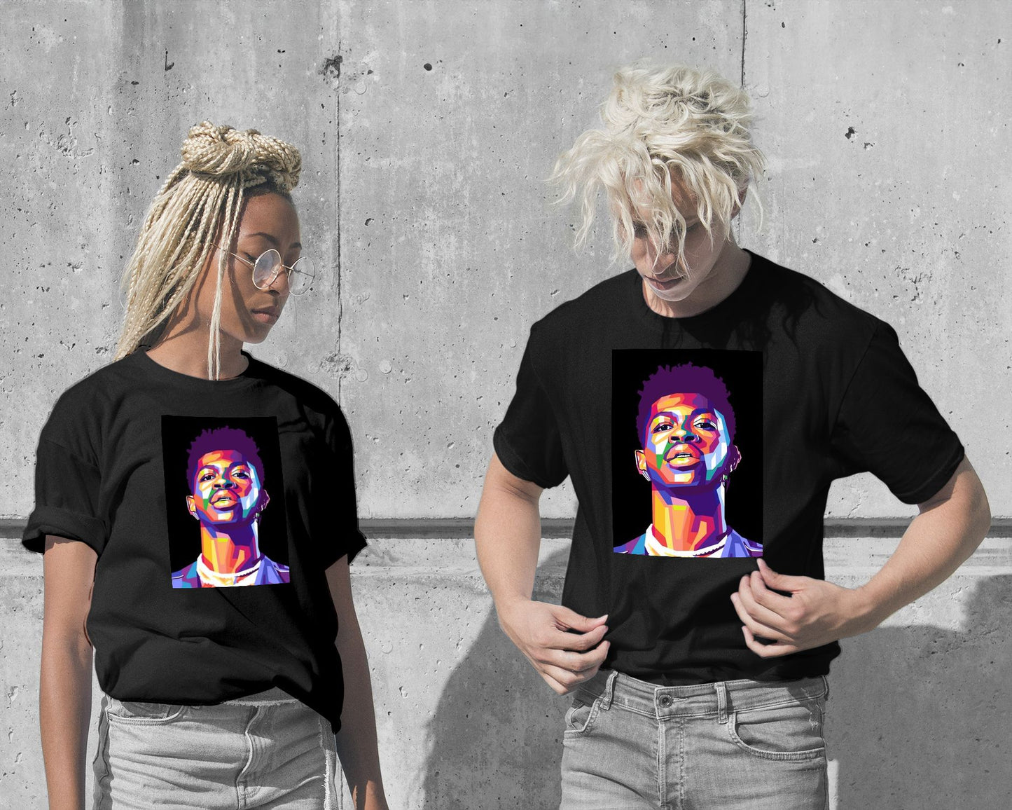 T-Shirt-lil nas x wpap pop art - @hikenthree-wow.fan