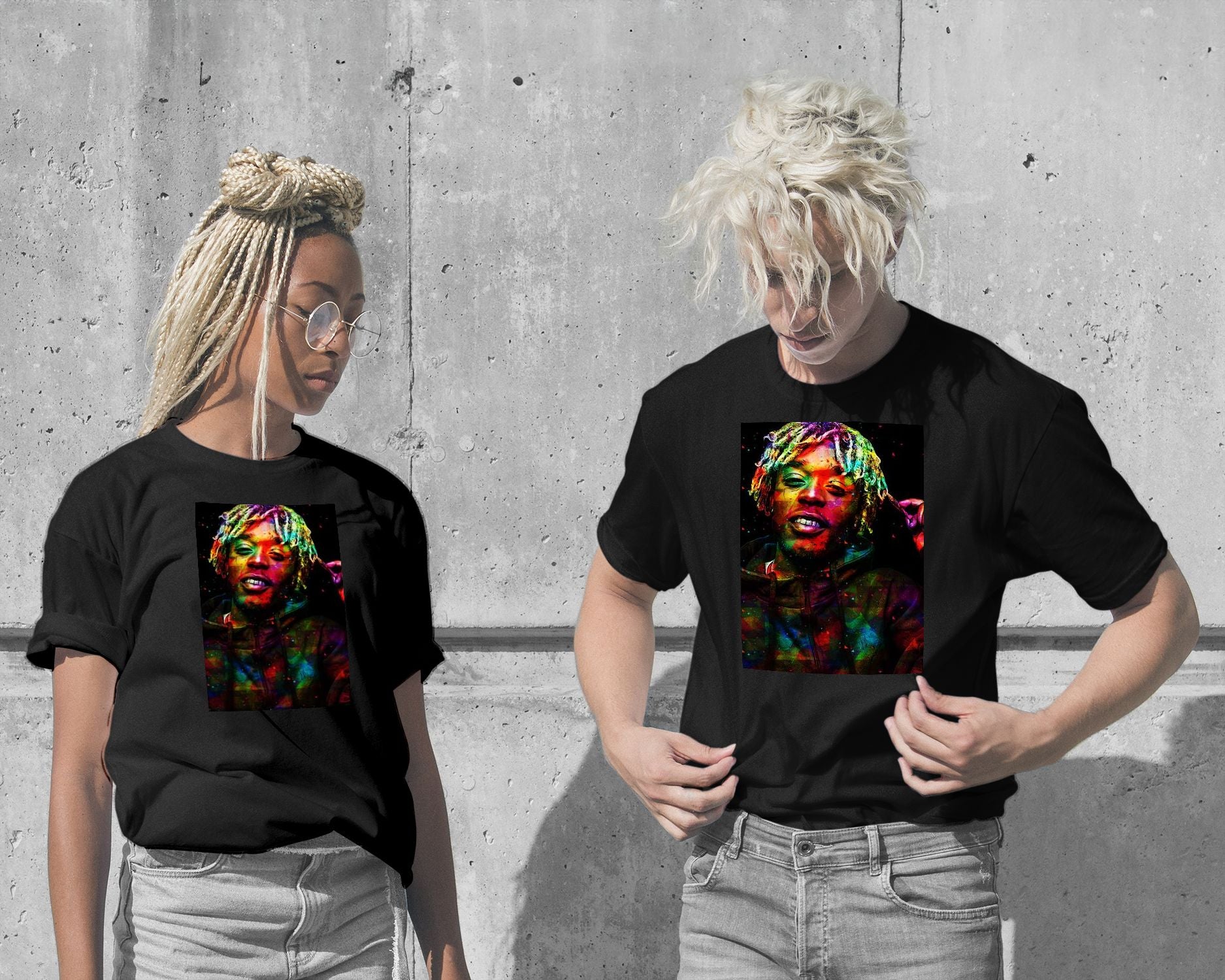 T-Shirt-Lil Uzi Vert - @ColorfulArt-wow.fan