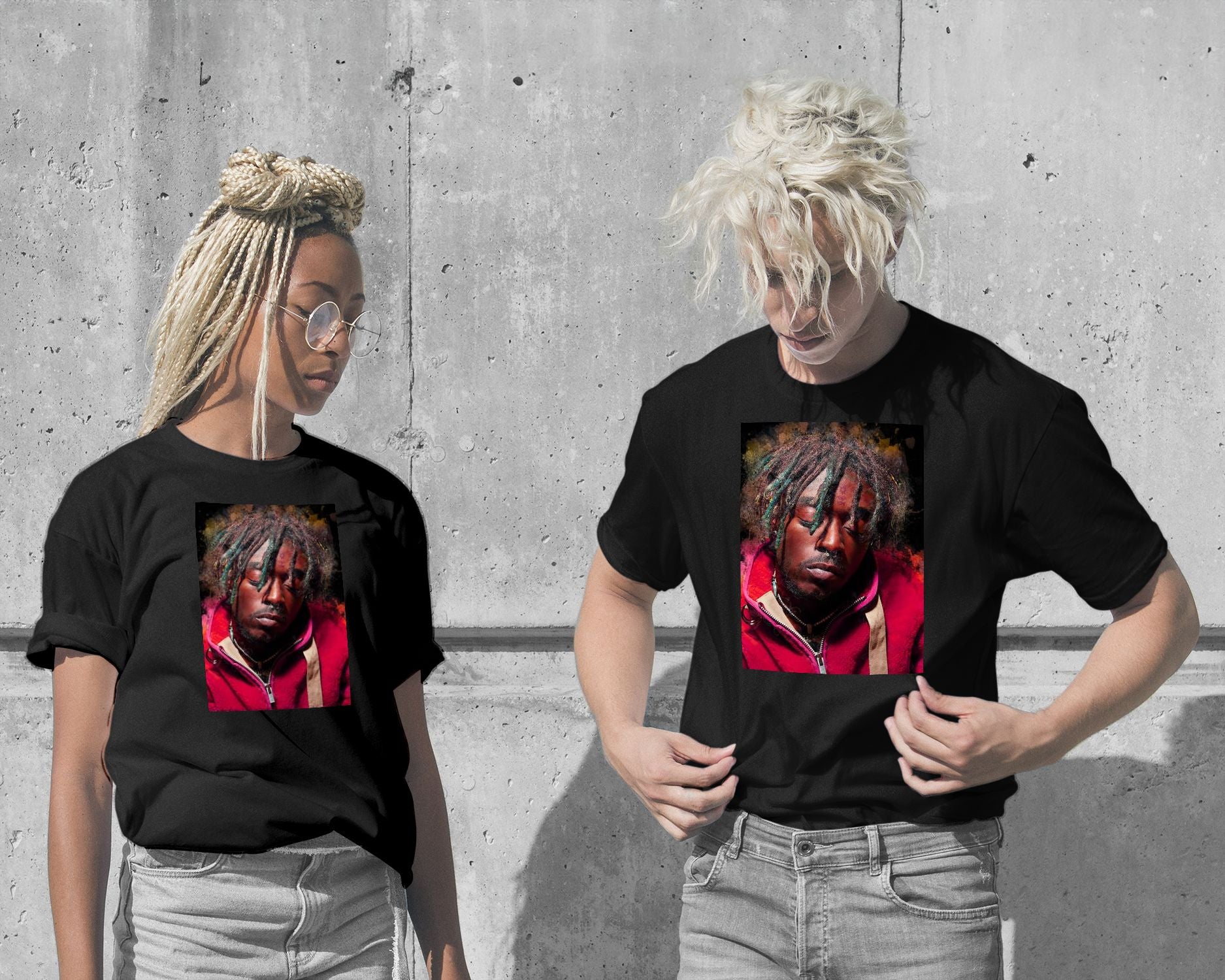 T-Shirt-Lil uzi vert paintings - @SanAcrylicstyle-wow.fan