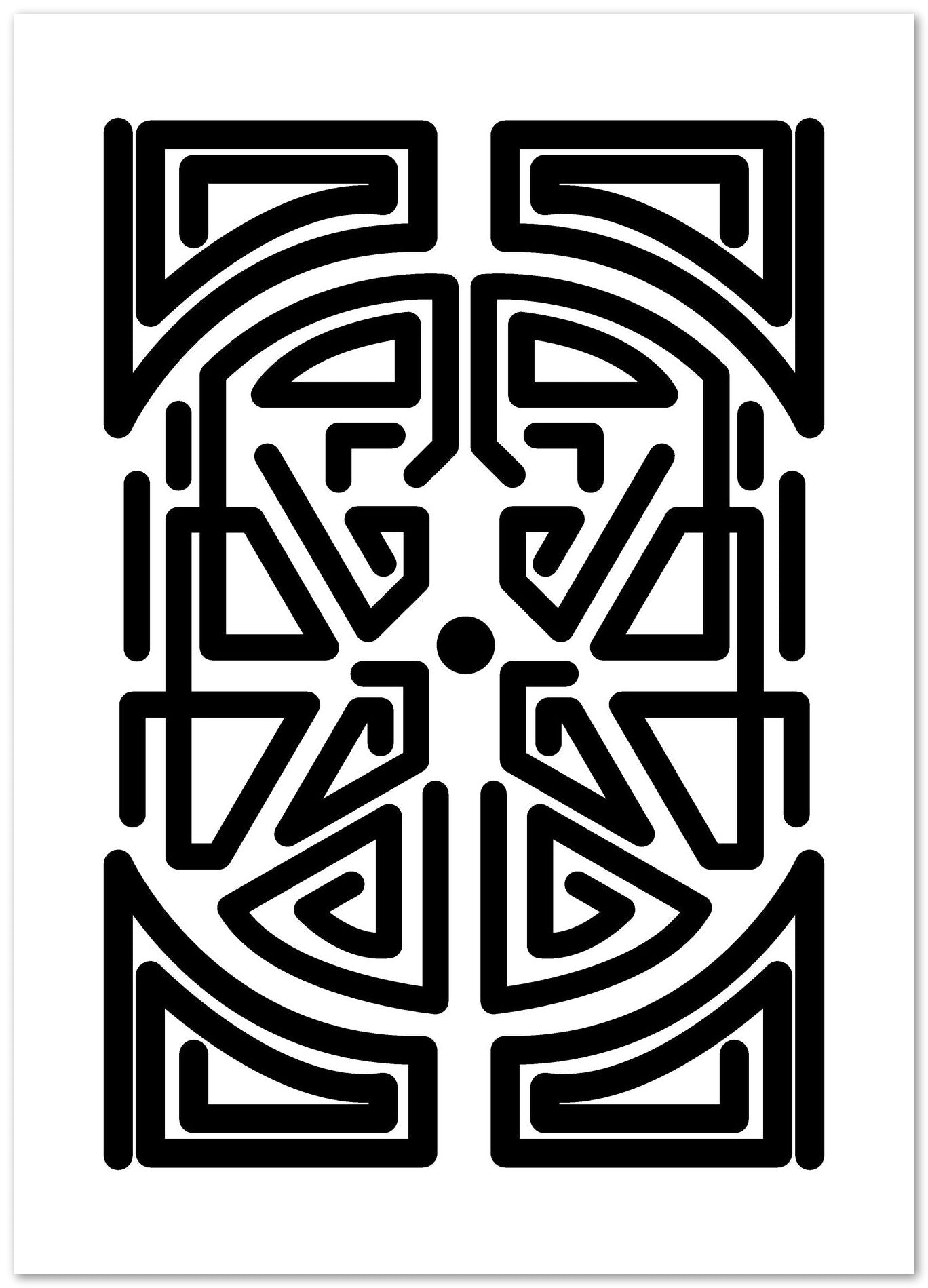 Line art symbol - @WPAPbyiant