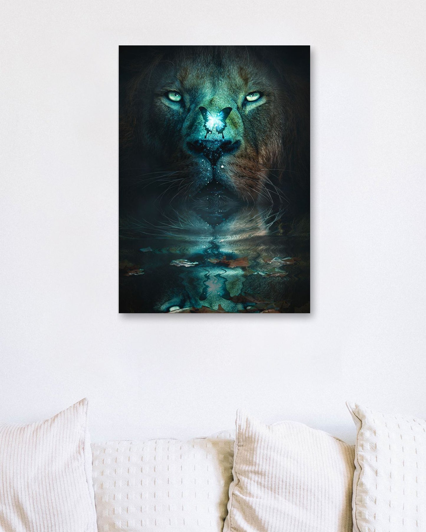 Lion and Butterfly - @AdamCousins