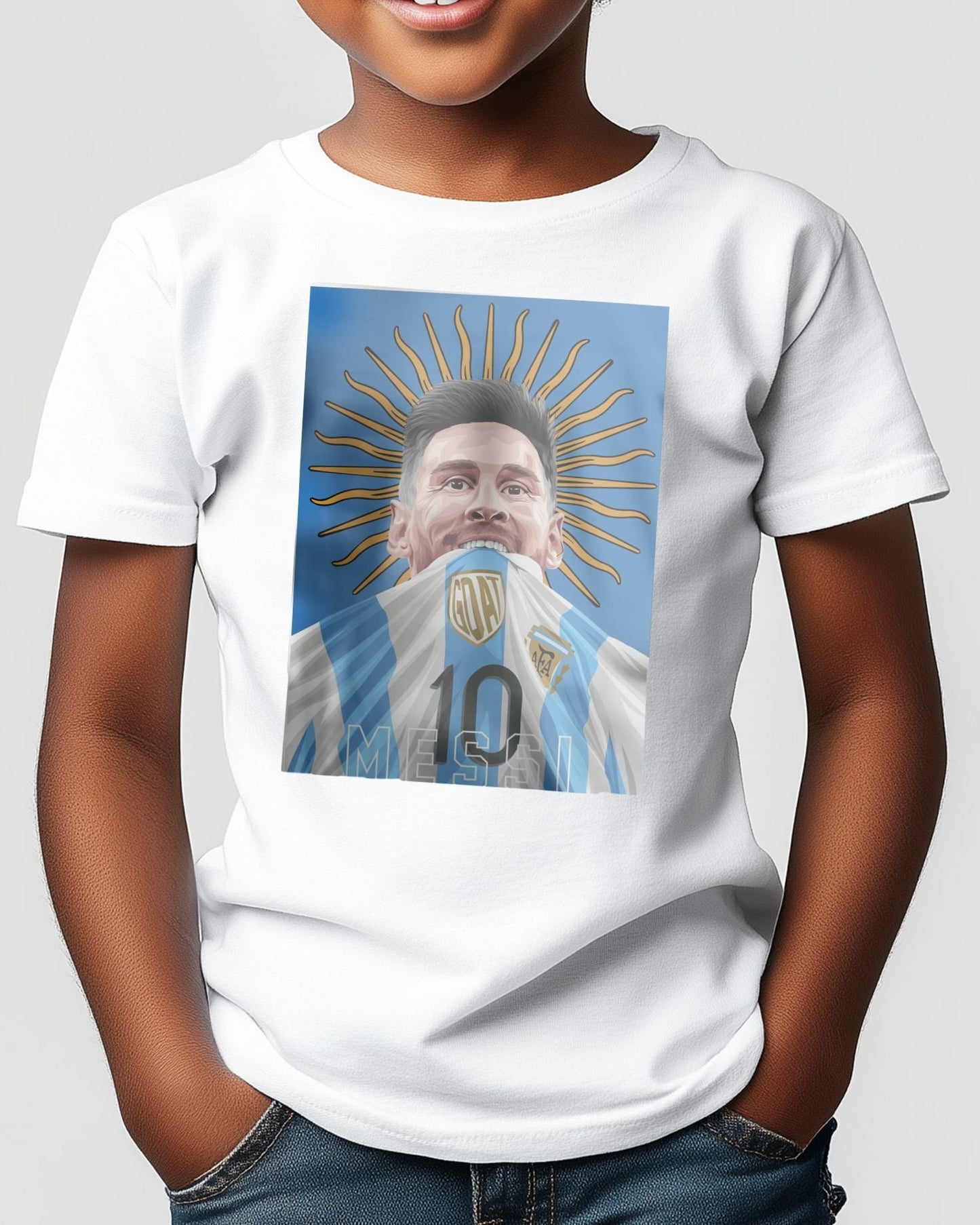 Tee Lionel Messi Argetina  - @wpapmalang