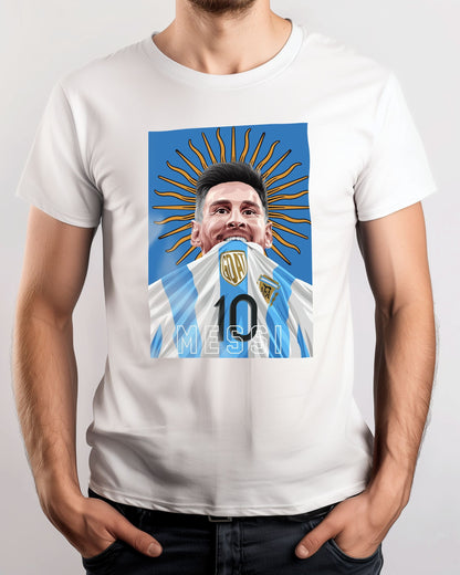 Tee Lionel Messi Argetina  - @wpapmalang