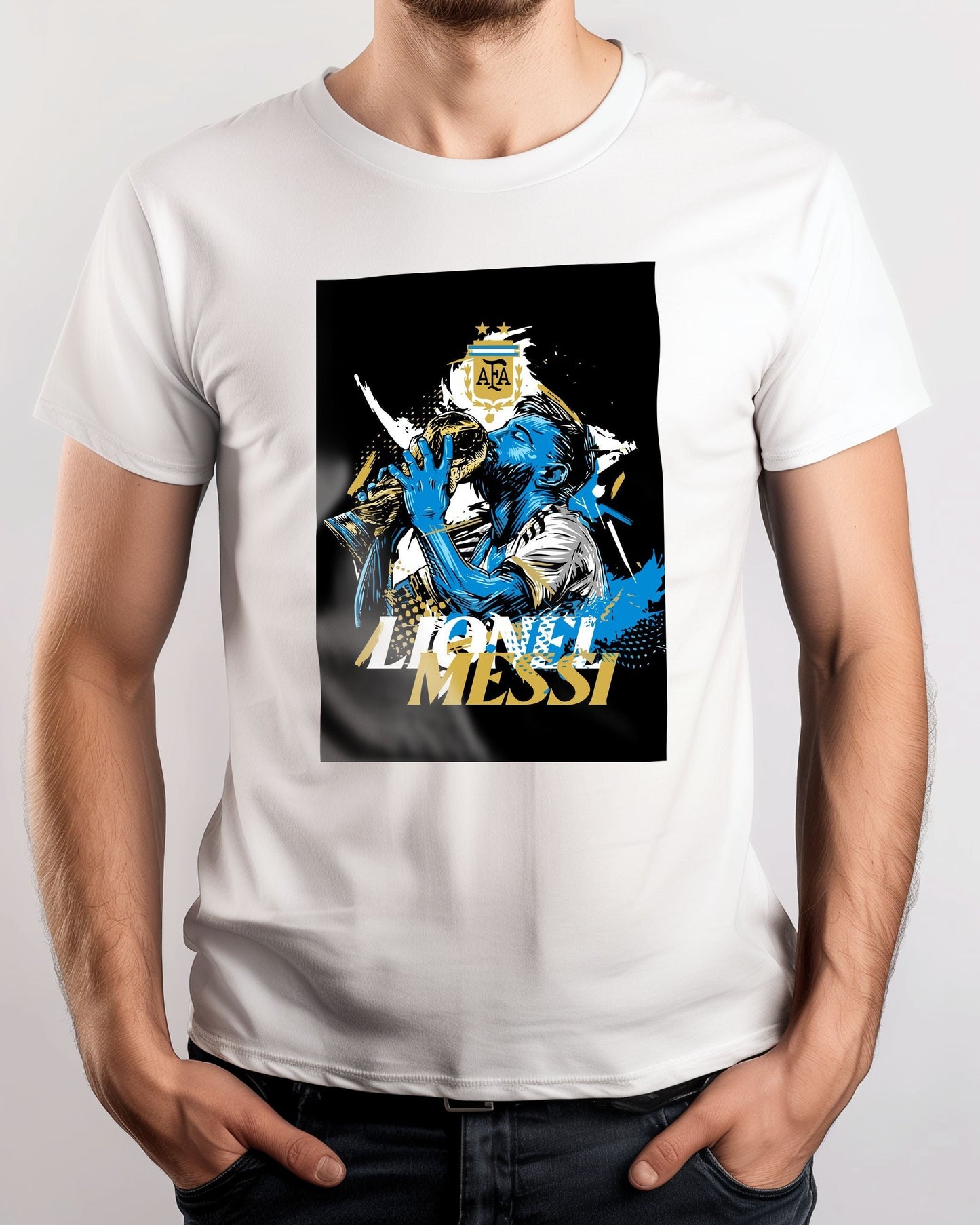 Tee Lionel Messi - @Hollycube