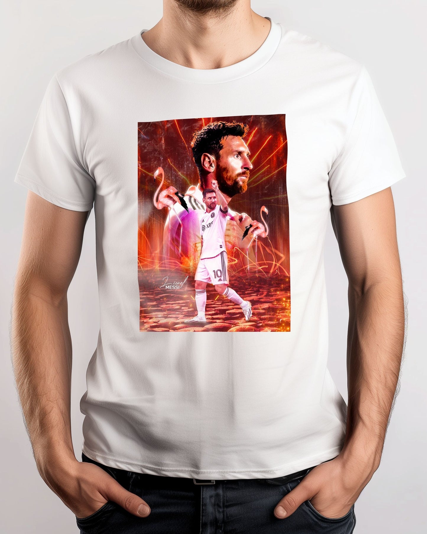 Tee Lionel Messi Miami - @ColorizeStudio