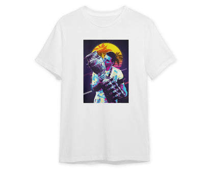 Tee Lionel Messi Retro Art Illustration - @ColorizeStudio
