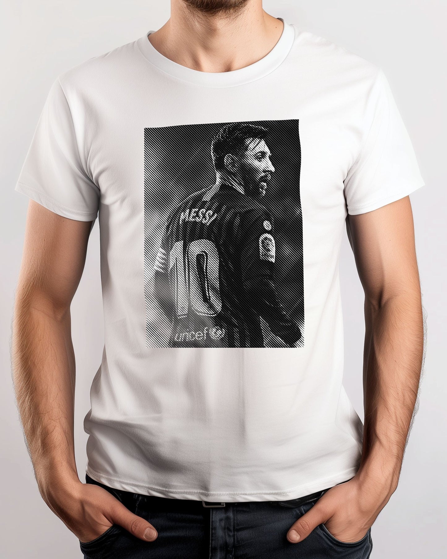 Tee Lionel Messi - @Vecto