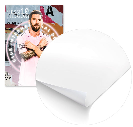 Lionel Messi Vintage Miami - @ColorizeStudio