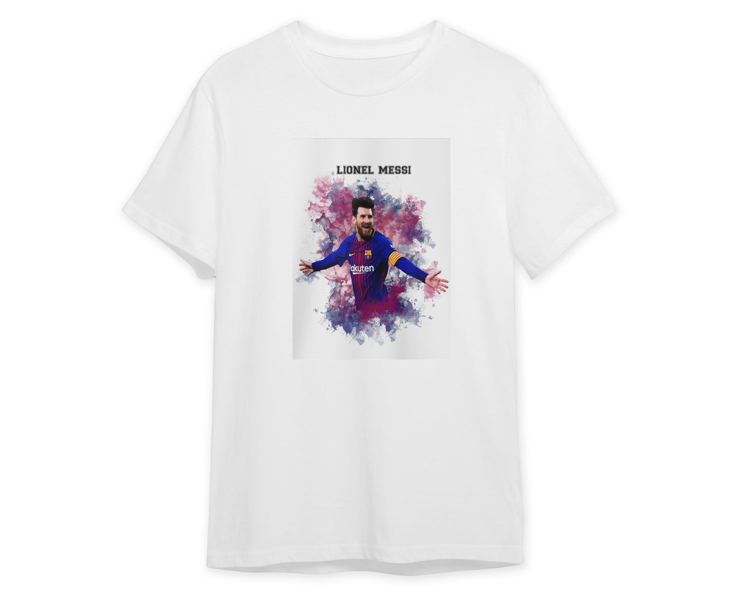 Lionel Messi Watercolor 1 - @JeffNugroho