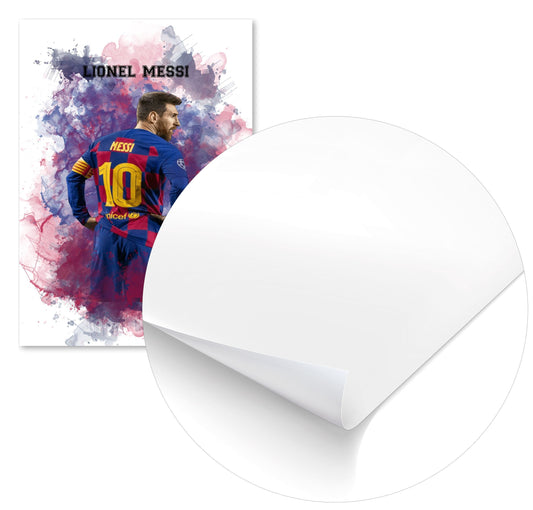 Lionel Messi Watercolor 2 - @JeffNugroho