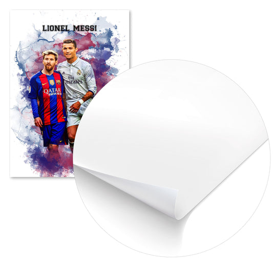 Lionel Messi Watercolor 5 - @JeffNugroho