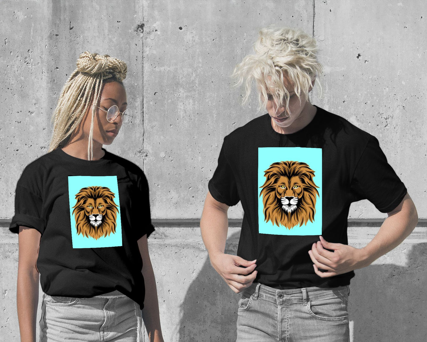 T-Shirt-lions - @BODAG-wow.fan