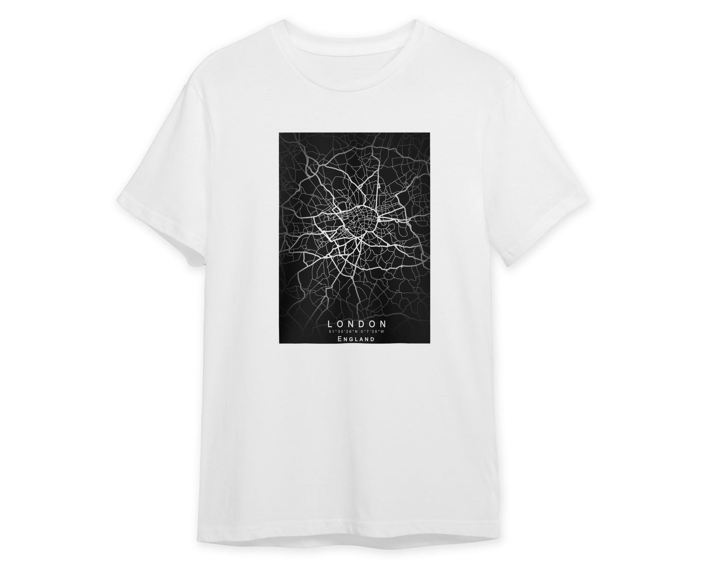 London Map Black white - @GreyArt