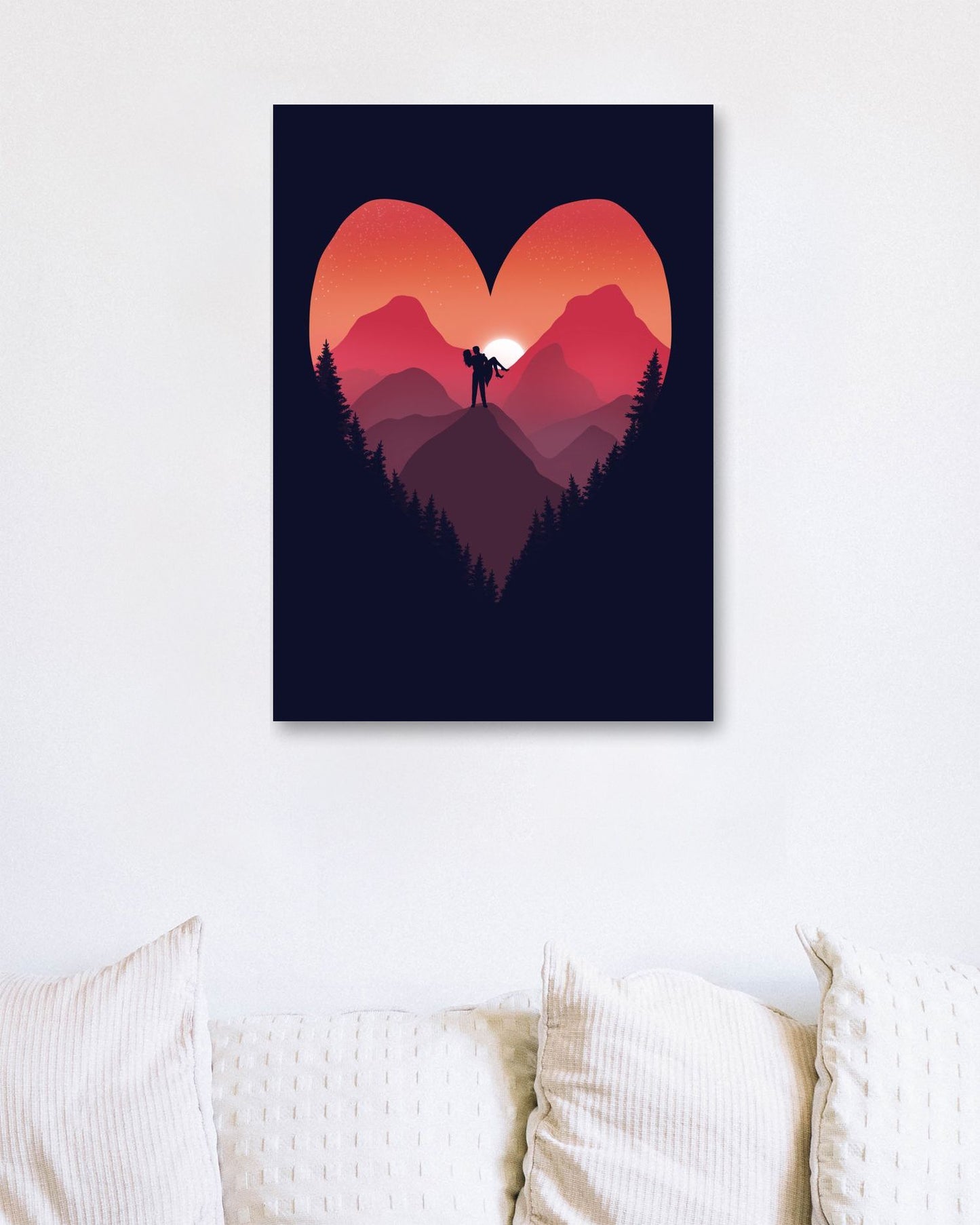 Love sunset and silhoutte - @elzart